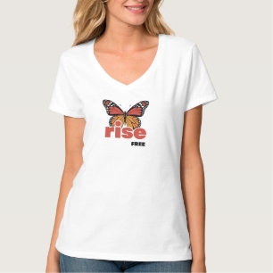 Rise Free Butterfly Damen T-Shirt