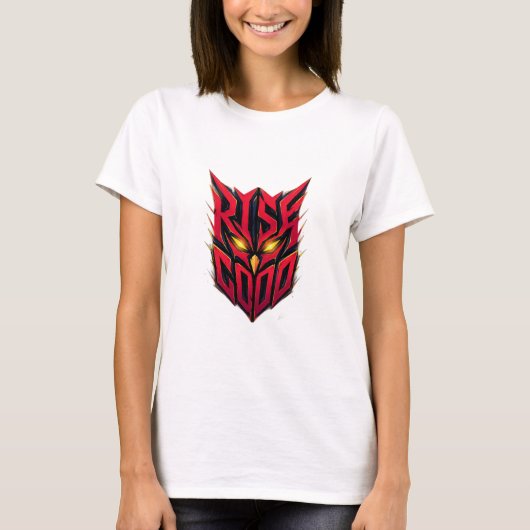 Rise God Owl Mask T-Shirt (Vorderseite)