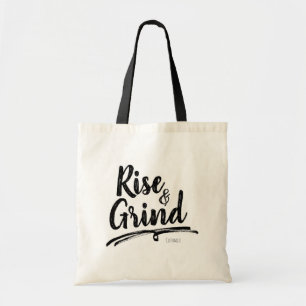 RISE & GRIND PERSONALISIERTER INDIVIDUELLE NAME TRAGETASCHE