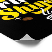 Rise Grind Shine _ Motivation Insration _ Influenc Poster (Ecke)