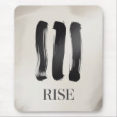 Rise Inspirational Mousepad for Daily Focus (Vorne)