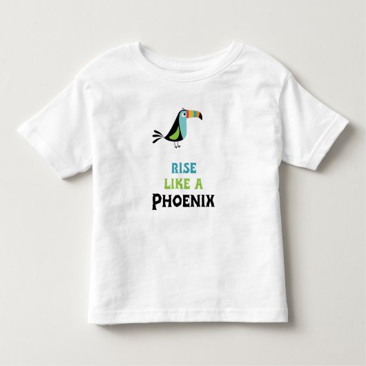 Rise like a Phoenix Kleinkind T-shirt (Vorderseite)