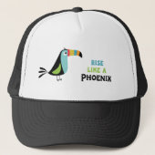 Rise like a Phoenix Truckerkappe (Vorderseite)