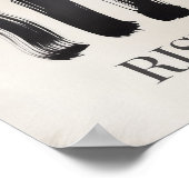 Rise – Minimalist Inspirational Poster for Mental (Ecke)