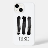 Rise Minimalist Motivational Phone Case (Rückseite)