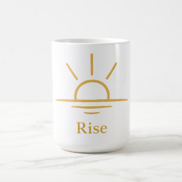 Rise — Minimalist Sunrise Kaffeetasse