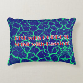 RISE MIT Purpose SHINE MIT PASSION! Dekokissen