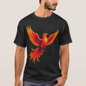 Rise of the Phoenix – Rebirth and Power Design T-Shirt (Vorderseite)