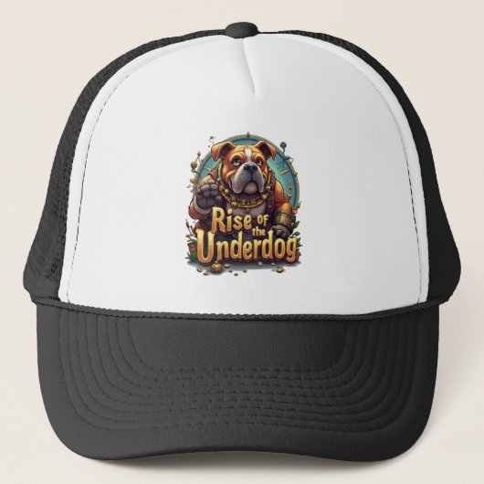 Rise of the Underdog Cap Motivations-Mindset Mütze (Vorderseite)