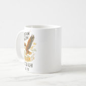Rise On Faith Isaiah 40_31 Eagle Christian Waterco Kaffeetasse (Vorderseite Links)