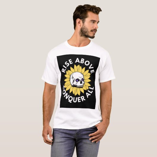 "Rise Oove, Conquer All" T-Shirt (Vorne ganz)