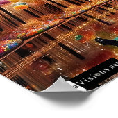 "Rise" - Phonenix Candyland Poster (Ecke)