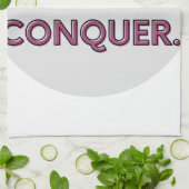 Rise. Resist. Conquer.  Geschirrtuch (Gefaltet)