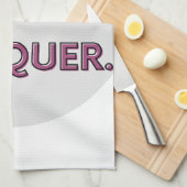 Rise. Resist. Conquer.  Geschirrtuch (Viertel Falte)