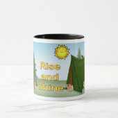 Rise & Shine Camper Tasse (Zentrum)
