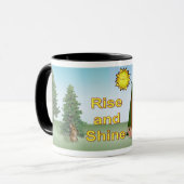 Rise & Shine Camper Tasse (Vorderseite Links)