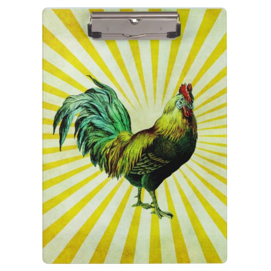 Rise & Shine Clipboard Klemmbrett (Vorderseite)
