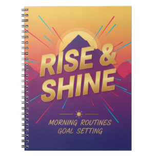Rise & Shine Planer Notizblock