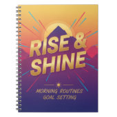 Rise & Shine Planner Notizblock (Vorderseite)