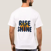 Rise & Shine Sunrise T-Shirt (Rückseite)