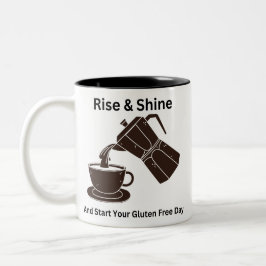 Rise & Shine Zweifarbige Tasse