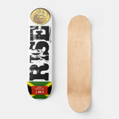 RISE Skateboard (Vorderseite)