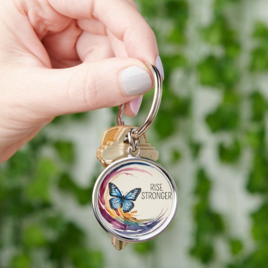 Rise Stronger Themed Schlüsselanhänger (Hand)