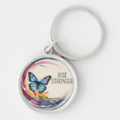Rise Stronger Themed Schlüsselanhänger (Vorne)