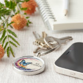 Rise Stronger Themed Schlüsselanhänger (Seite)