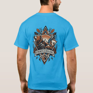 Rise & Thrive Shirt – Bären- und Wolfsstärke 