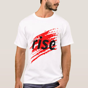 Rise Tiger Claw Grafik T-Shirt – Kühn Wilde Straße