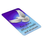 Rise über Dove Survivor Affirmation Magnet (Rechte Seite)