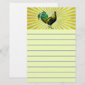 Rise und Shine Briefpapier (Vorne/Hinten)