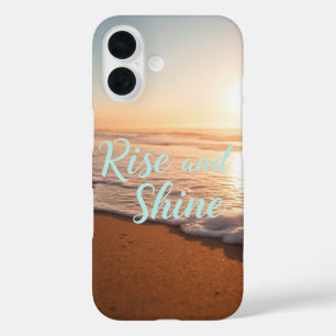 Rise und Shine iPhone 16 Hülle