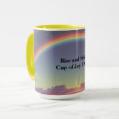Rise und Shine! Cup of Joy Divine Tasse (Vorderseite Links)