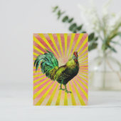 Rise und Shine Postkarte (Stehend Vorderseite)
