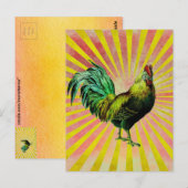 Rise und Shine Postkarte (Vorne/Hinten)