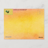Rise und Shine Postkarte (Rückseite)