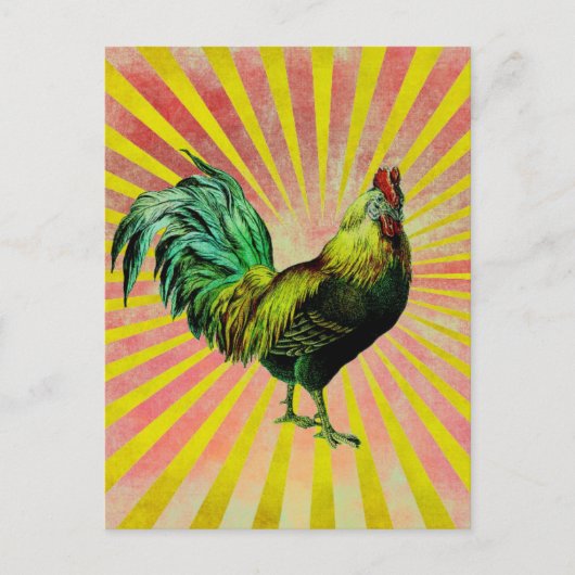 Rise und Shine Postkarte (Vorderseite)