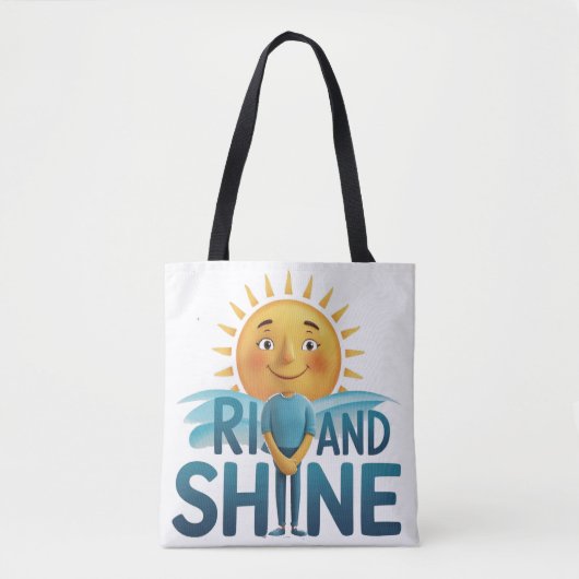 Rise und Shine Tasche (Vorderseite)
