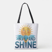 Rise und Shine Tasche (Rückseite)