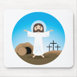 Risen Christ Mousepad