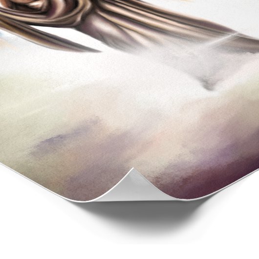 Risen Christ Print Poster (Ecke)