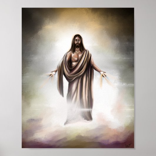 Risen Christ Print Poster (Vorne)