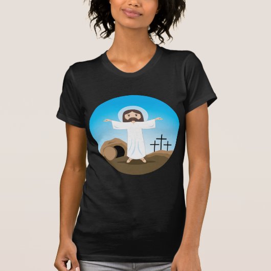 Risen Christ T-Shirt (Vorderseite)
