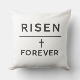 Risen + Forever Sticker  Kissen