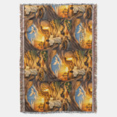 Risen Jesus Empty Tomb 3D Papercut Easter Decke (Vorderseite Vertikal)