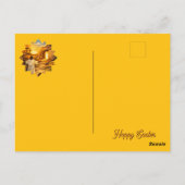 Risen Jesus Empty Tomb 3D Papercut Easter Postcard Postkarte (Rückseite)