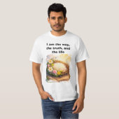Risen Jesus Empty Tomb 3D Papercut Men’s Tee (Vorne ganz)