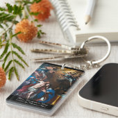 Risen Jesus erscheint Maria Schlüsselanhänger (Vorderseite rechts)